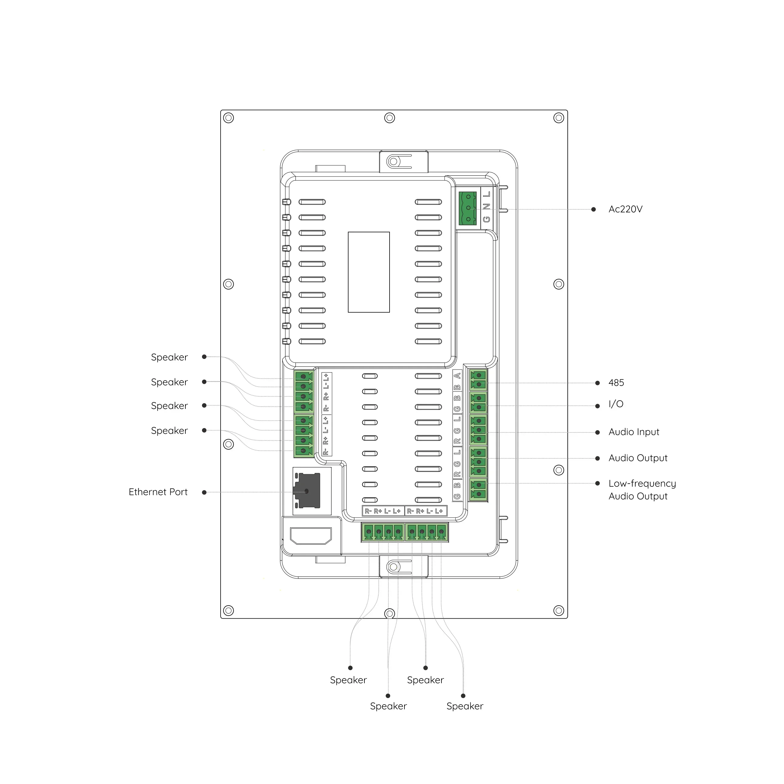 Audio Music Distribution - 2026 Nieuwe geavanceerde Smart Home integratie