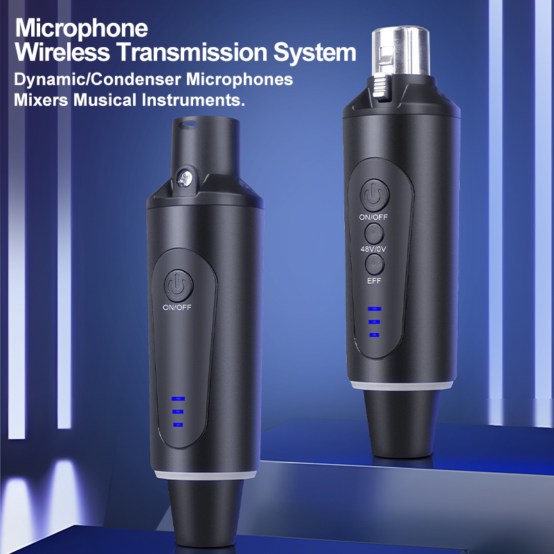 Xlr Microphone Condenser - Draadloze XLR zenders en ontvangers met