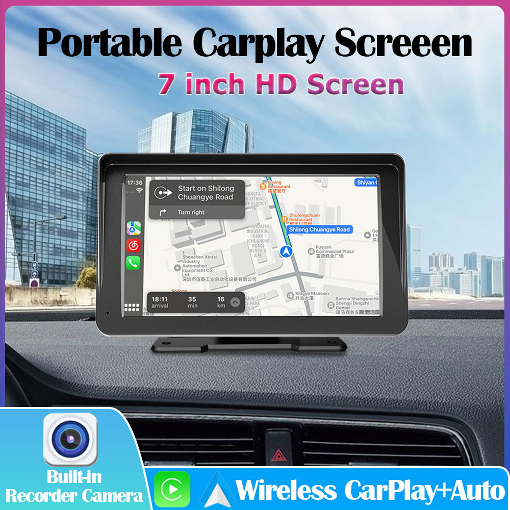 Audio Music Image - 7-inch universele touchscreen HD-automultimediaspeler met draadloze
