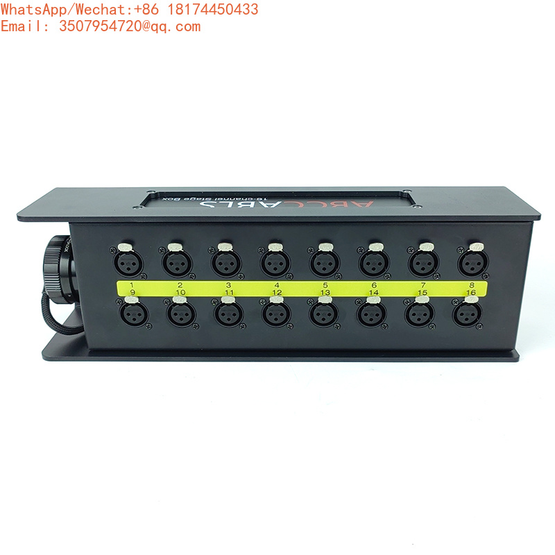 Audio Music Distribution - 16-kanaals 54-core audioverdeler met XLR vrouwelijke