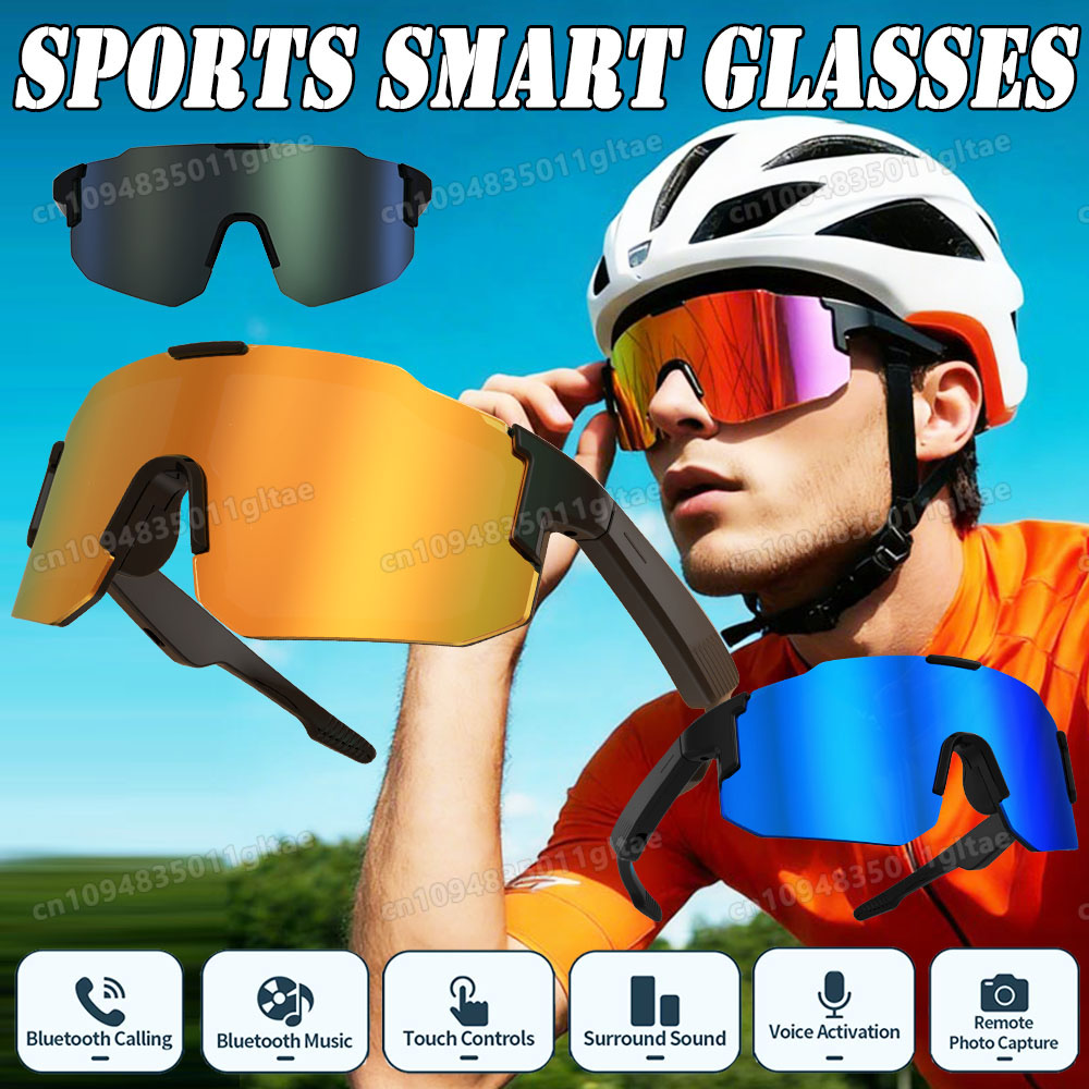 Audio Music For Video - Fietsen Slimme bril Camera Bluetooth-oproep Anti-shake