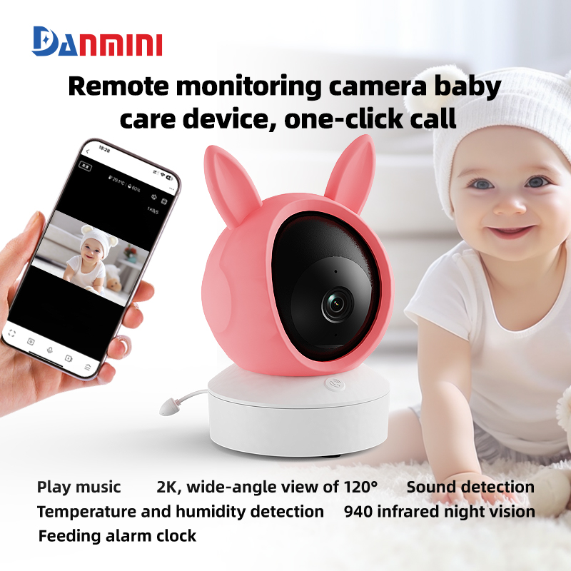 Audio Music For Video - Danmini 1080P Babyfoon Mobiele Tuya App