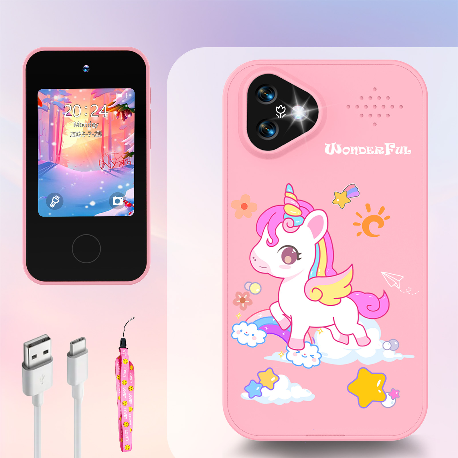 Metronome Digital - Unicorn Kids Smart Phone Camera Speelgoed