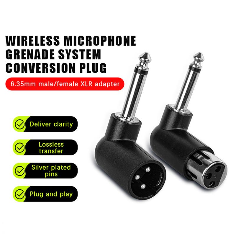 Xlr Microphone Condenser - Nieuwe-XLR naar 6.35mm audioadapter met rechte