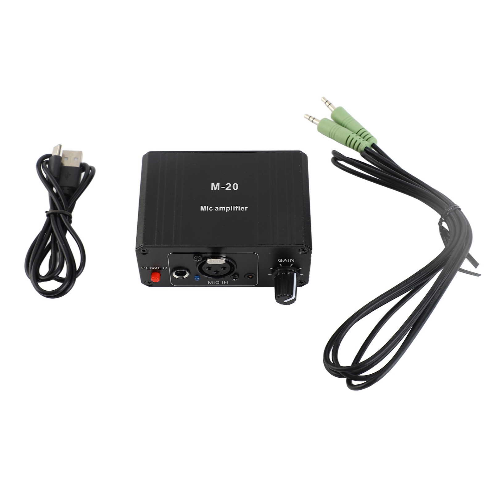 Xlr Microphone Condenser - Draagbare microfoonvoorversterker High Gain 48V fantoomvoeding