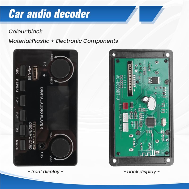 LCD-scherm Bluetooth 5.0 MP3 D - Audio Music Mp3 recensie en prijs