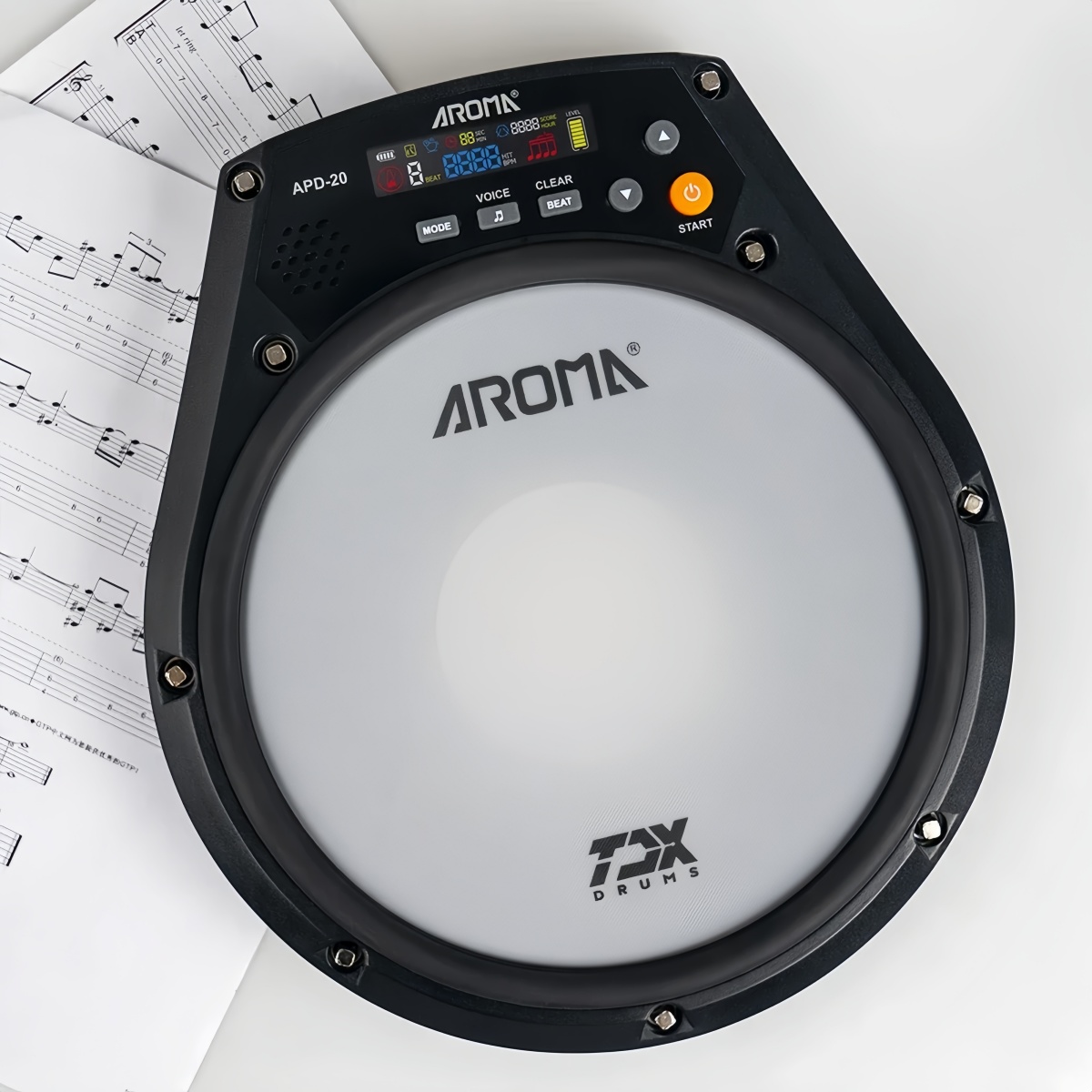 Aroma APD-20 Dumb Drum Pad Ver - Drum Practice Pad recensie en prijs