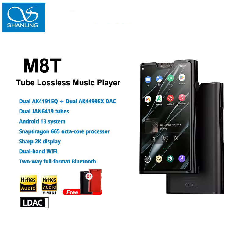 SHANLING M8T Flagship Tube And - Audio Player With Youtube Music recensie en prijs