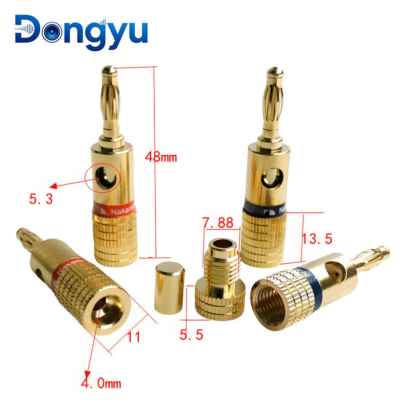 4MM Nakamichi Banana Connector - Audio Music For Video recensie en prijs
