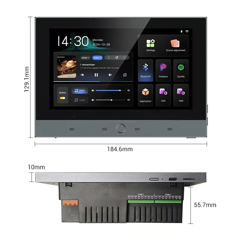 Touchscreen afstandsbediening  - Audio Music Background recensie en prijs