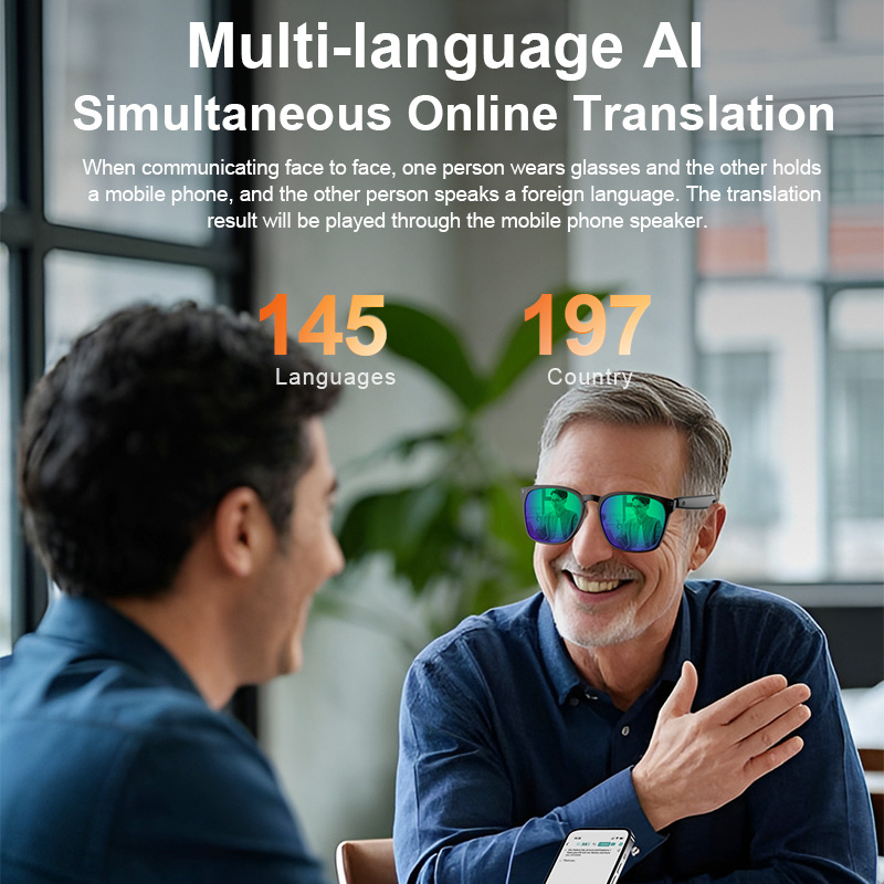 AI slimme bluetooth-bril offli - Audio Music For Video recensie en prijs