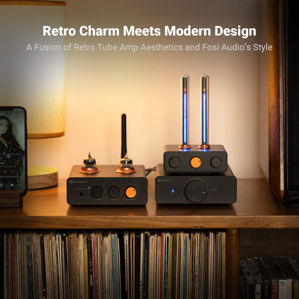 Fosi Audio RGB LED Ritme Ambie - Audio Music Visualizer Free recensie en prijs