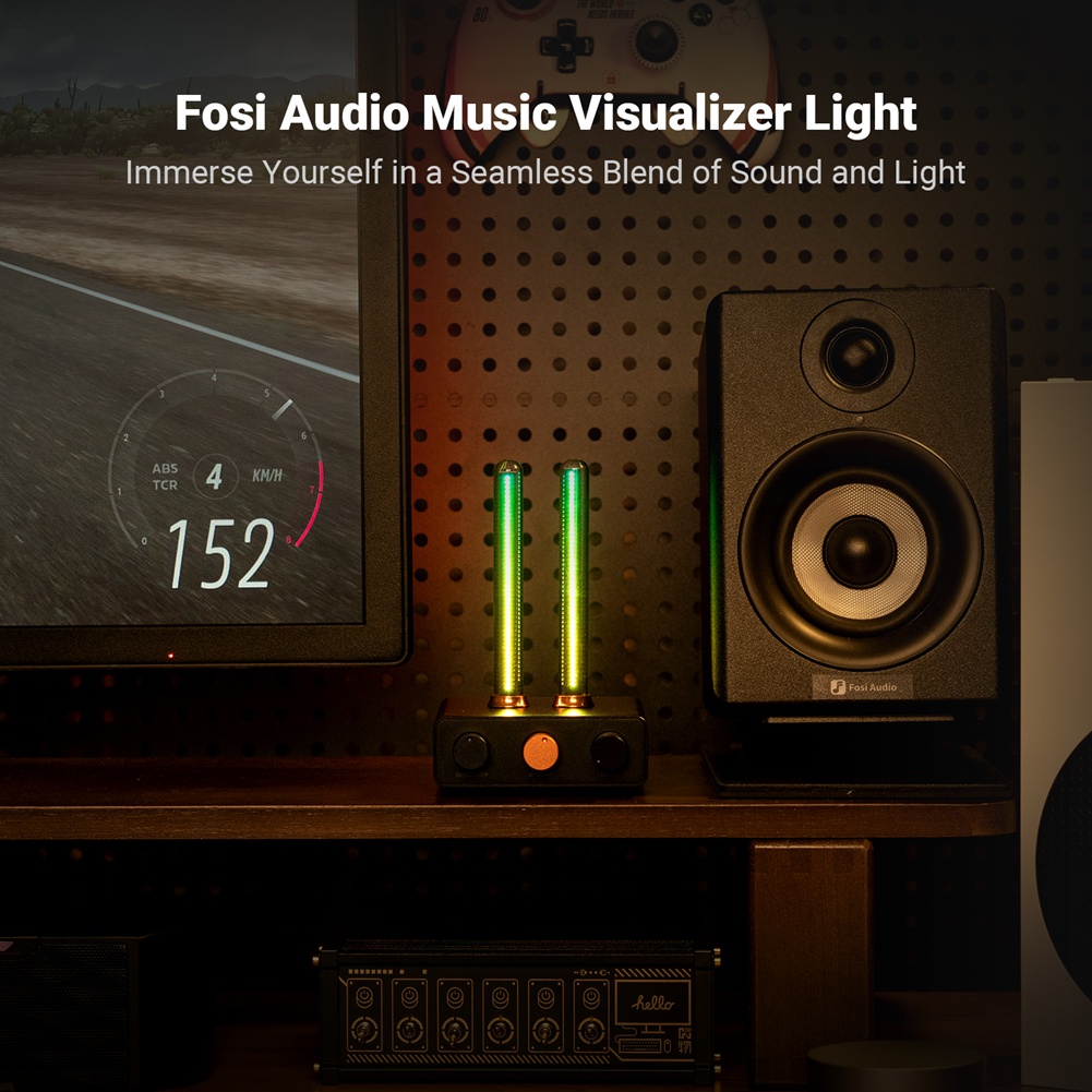 Fosi Audio RGB LED Ritme Ambie - Audio Music Visualizer Free recensie en prijs