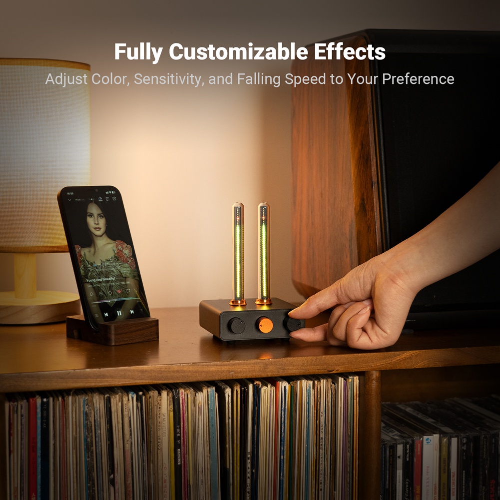 Fosi Audio RGB LED Ritme Ambie - Audio Music Visualizer Free recensie en prijs