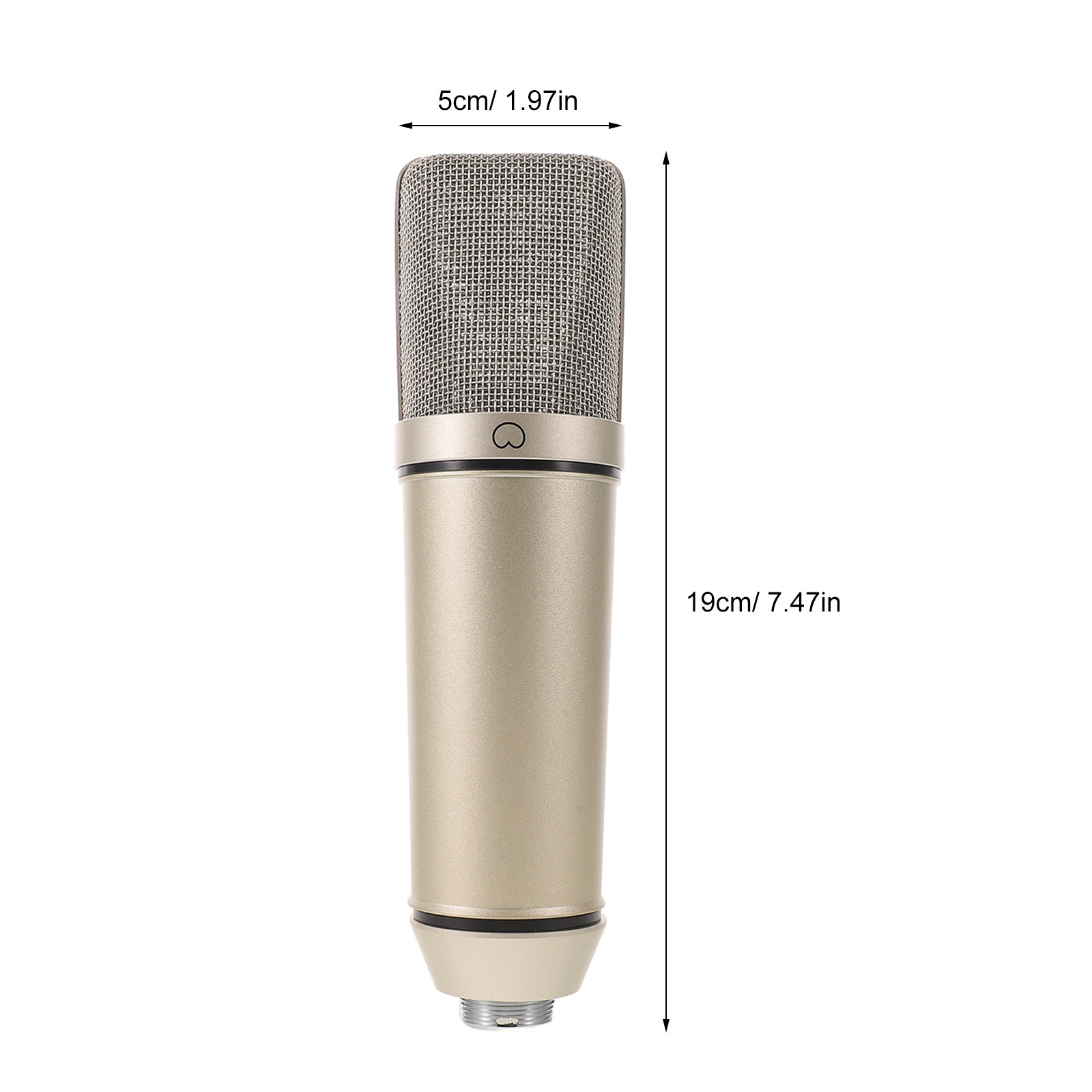 Metalen XLR condensatormicrofo - Xlr Microphone Condenser recensie en prijs