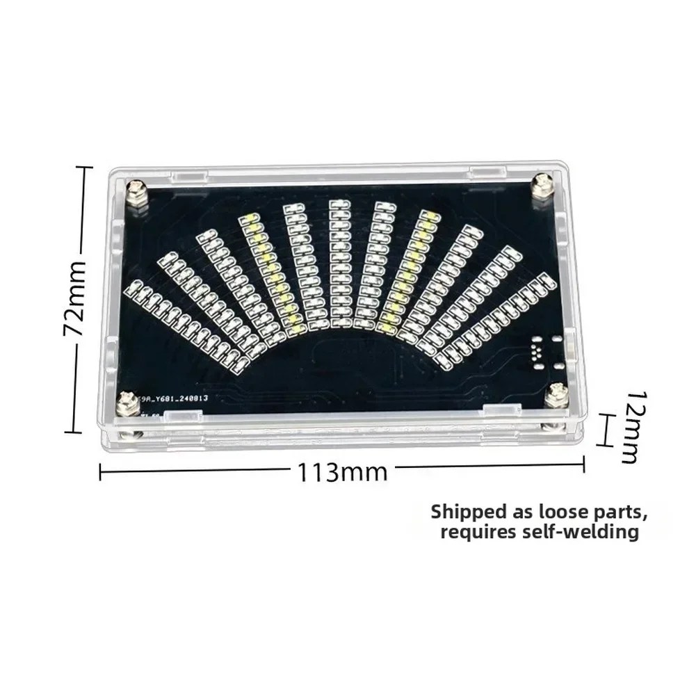 DIY LED-muziekspectrum-display - Audio Music Visualizer Free recensie en prijs