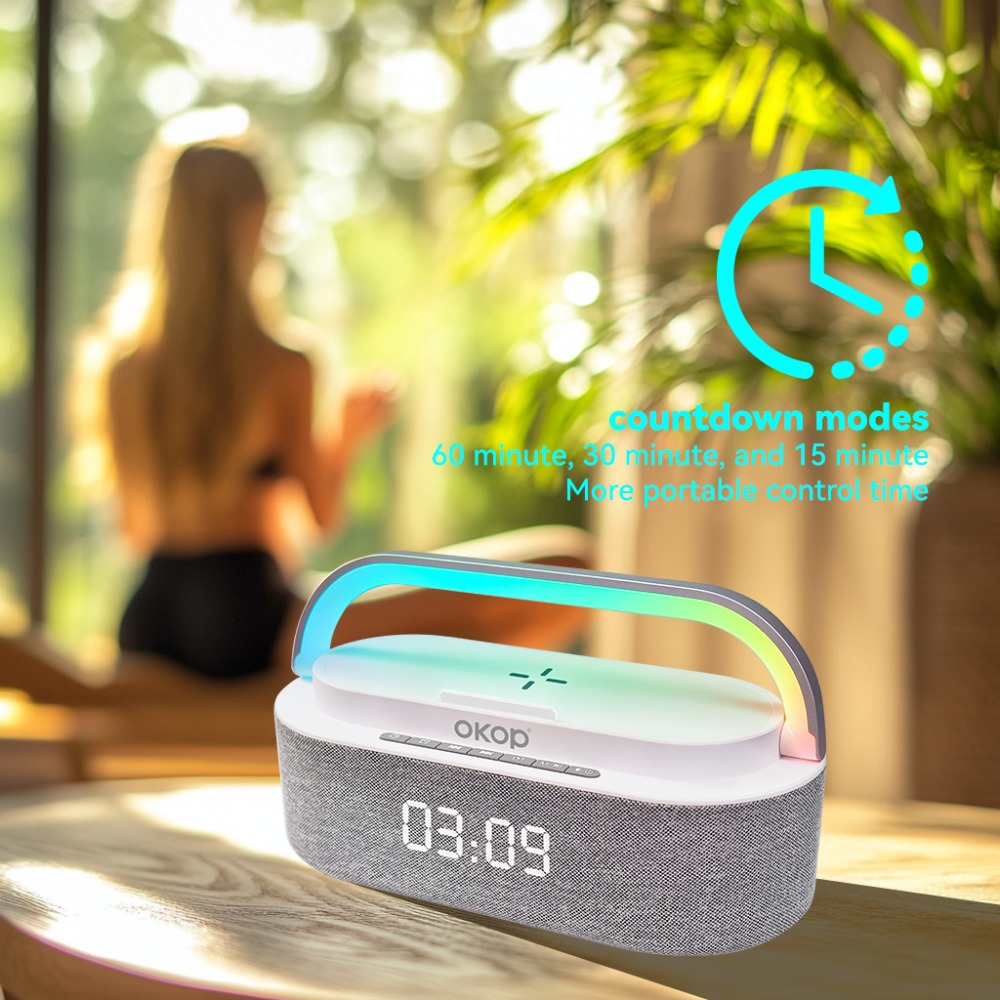 OKOP Bluetooth-luidsprekers, 6 - Audio Music Visualizer Free recensie en prijs