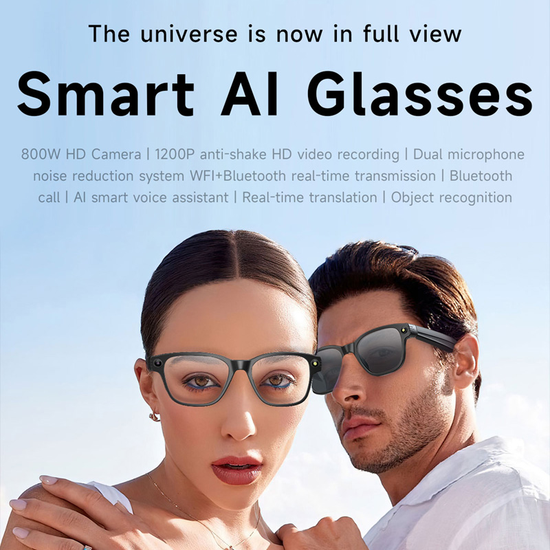 AI Smart Glasses 8 Megapixel C - Audio Music For Video recensie en prijs