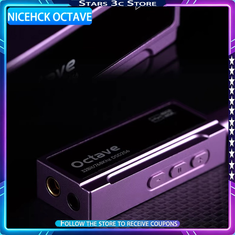 NICEHCK Octave Draagbare DAC E - Audio Music Grading recensie en prijs
