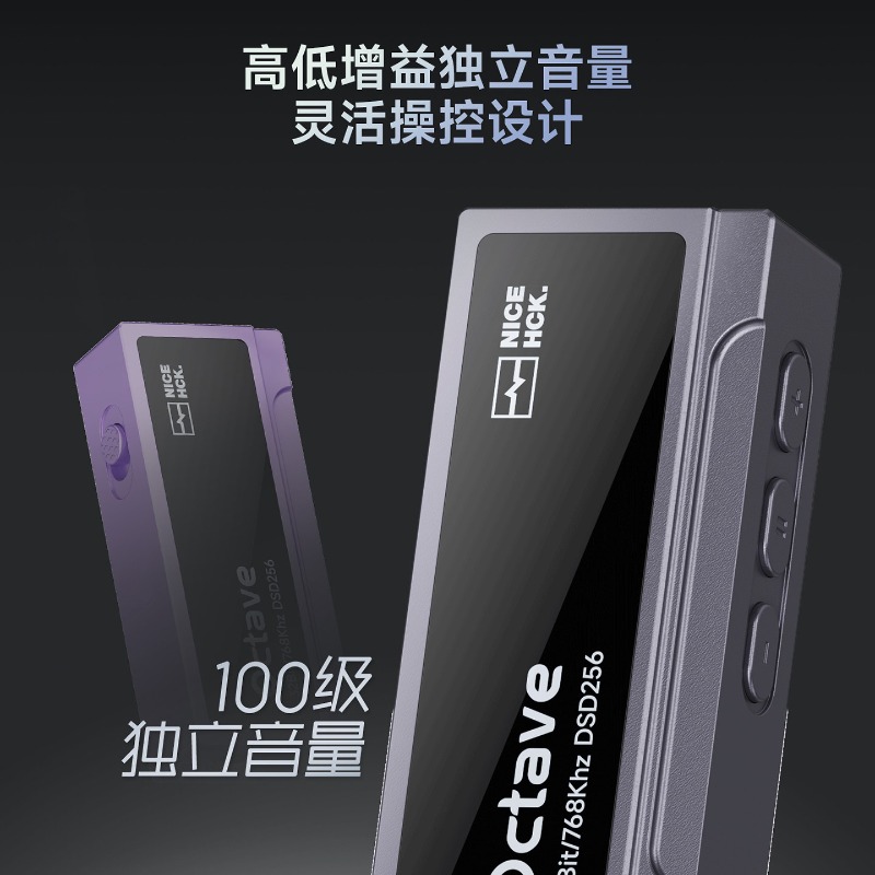 NICEHCK Octave Draagbare DAC E - Audio Music Grading recensie en prijs
