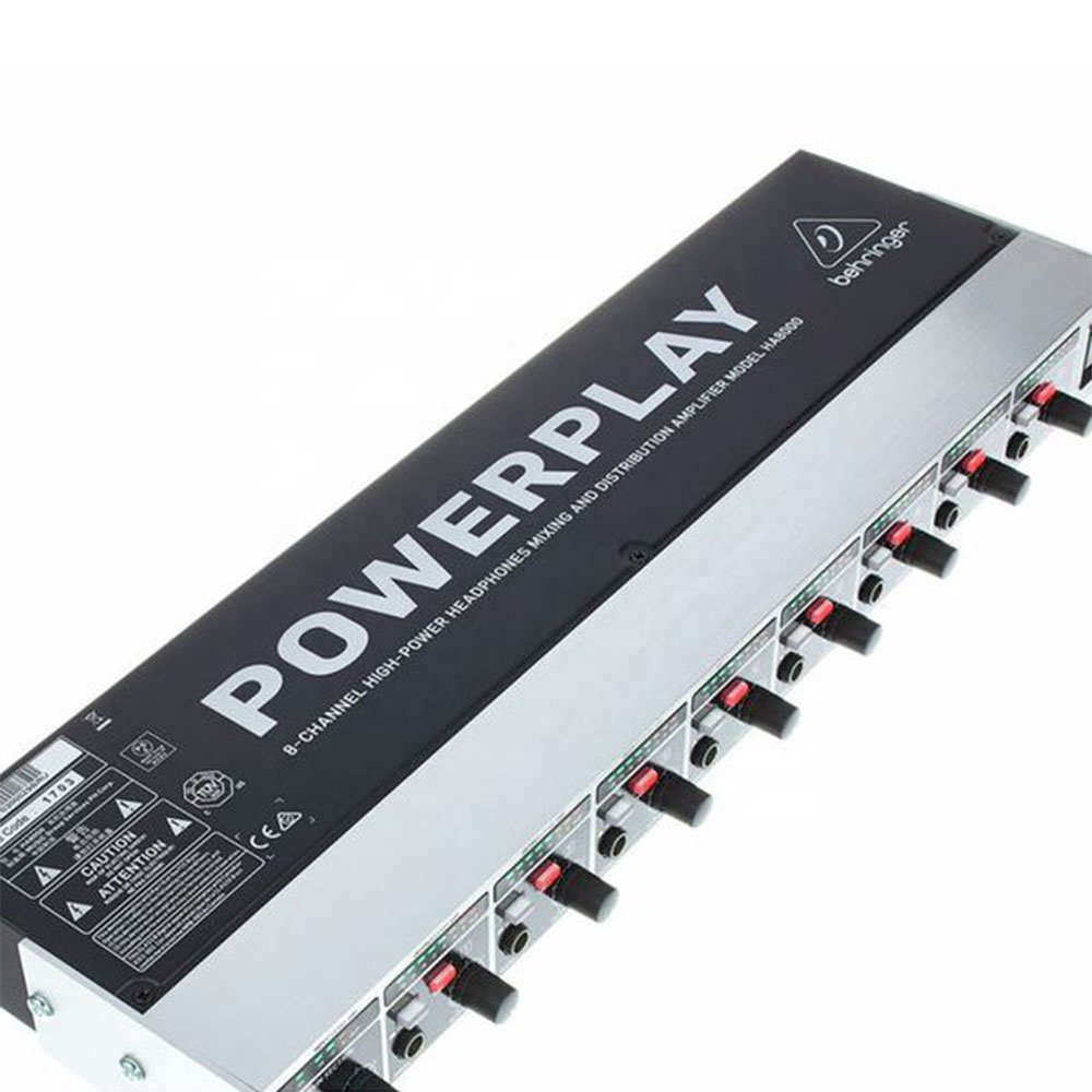 Behringer HA8000 V2 8-kanaals  - Audio Music Distribution recensie en prijs