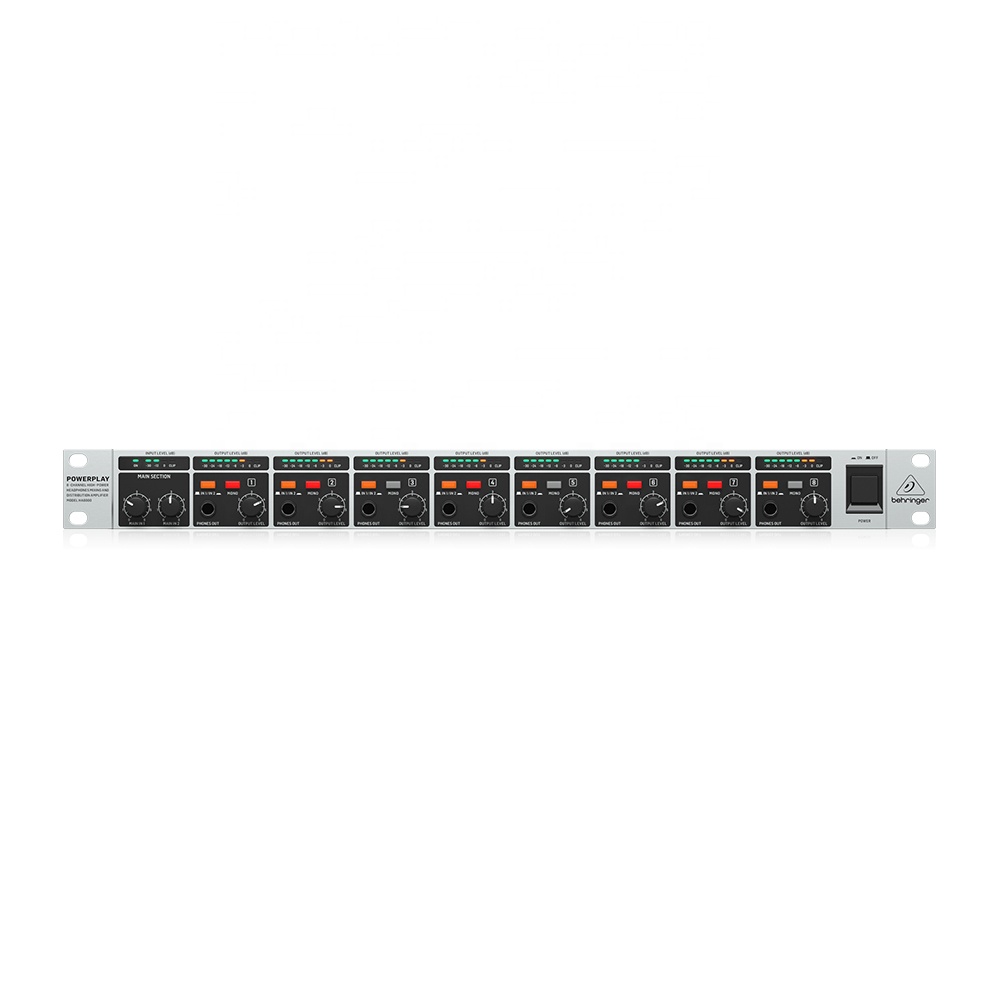Behringer HA8000 V2 8-kanaals  - Audio Music Distribution recensie en prijs