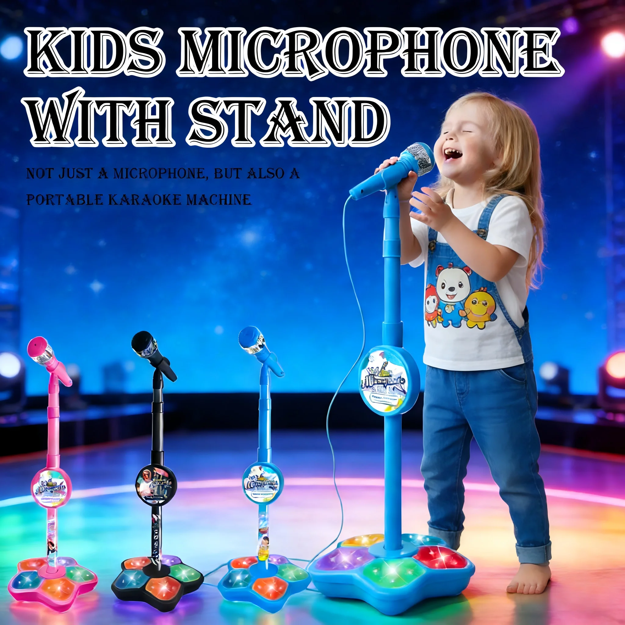 Karaoke-microfoon met standaar - Audio Music Edit recensie en prijs