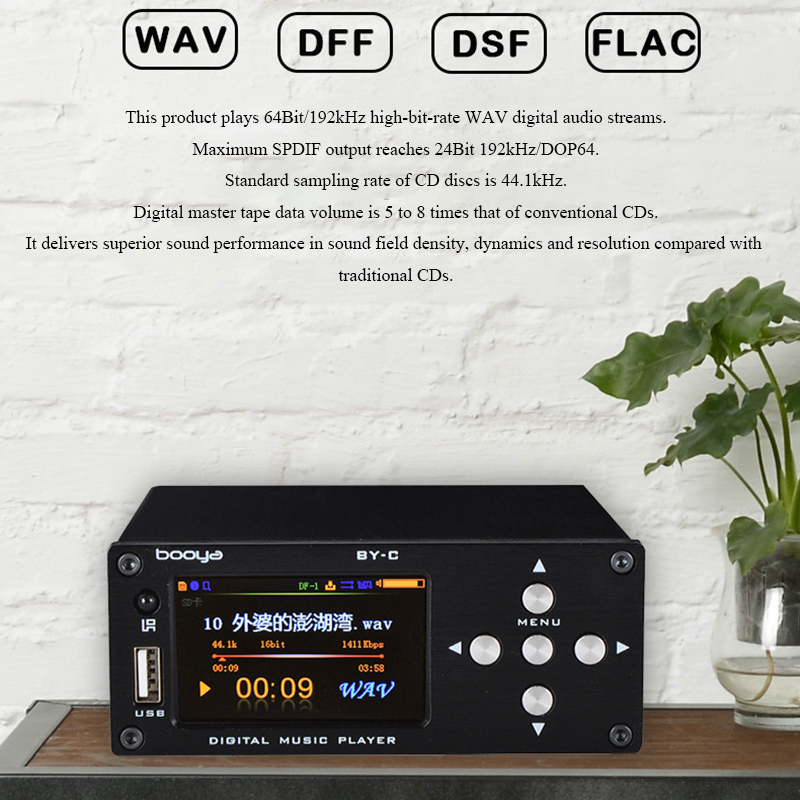 BY-C1 Lossless digitale audios - Audio Music Mp3 recensie en prijs